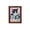 E, variant on Roiihwy 6 Styles Reading Cats Mini Framed Wall Art Decor, Colorful Floral Print Small Wooden Picture Frame, 2.4x1.8x0.4in Multicolor