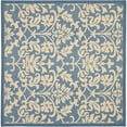 thumbnail image 6 of SAFAVIEH Courtyard Yvette Floral Indoor/Outdoor Area Rug, 5'3" x 7'7", Blue/Natural, 6 of 10