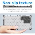 thumbnail image 3 of Clear Case for Samsung Galaxy S24 Ultra (Not S24), Non-Yellowing Anti-Scratch Back Slim Honeycomb Shockproof Phone Bumper Cover Case for Samsung Galaxy S24 Ultra Transparent White, 3 of 16