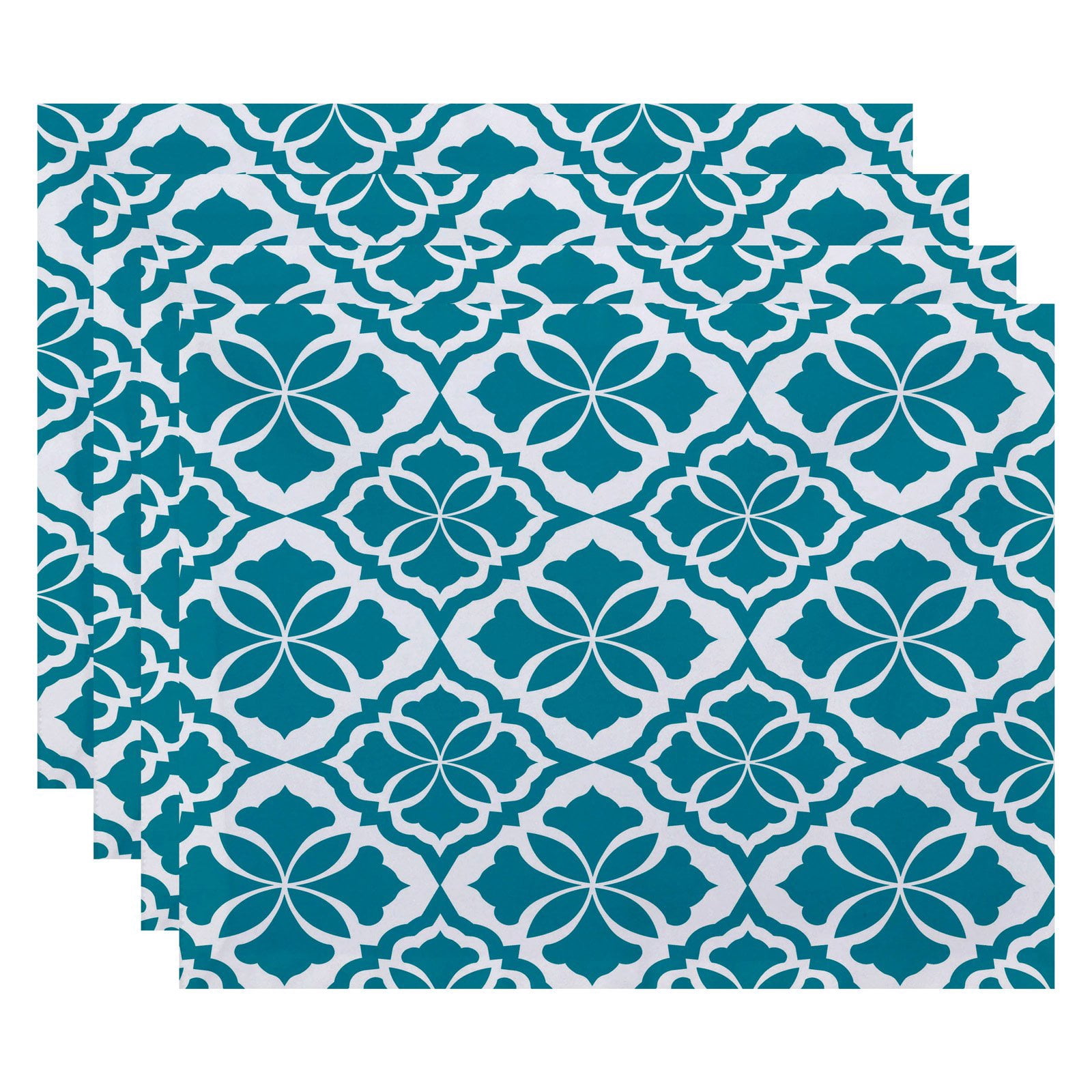 18" x 14" Ceylon Geometric Print Placemat (Set of 4)