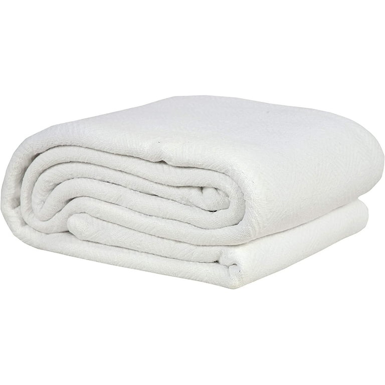 Plain cotton blanket outlet