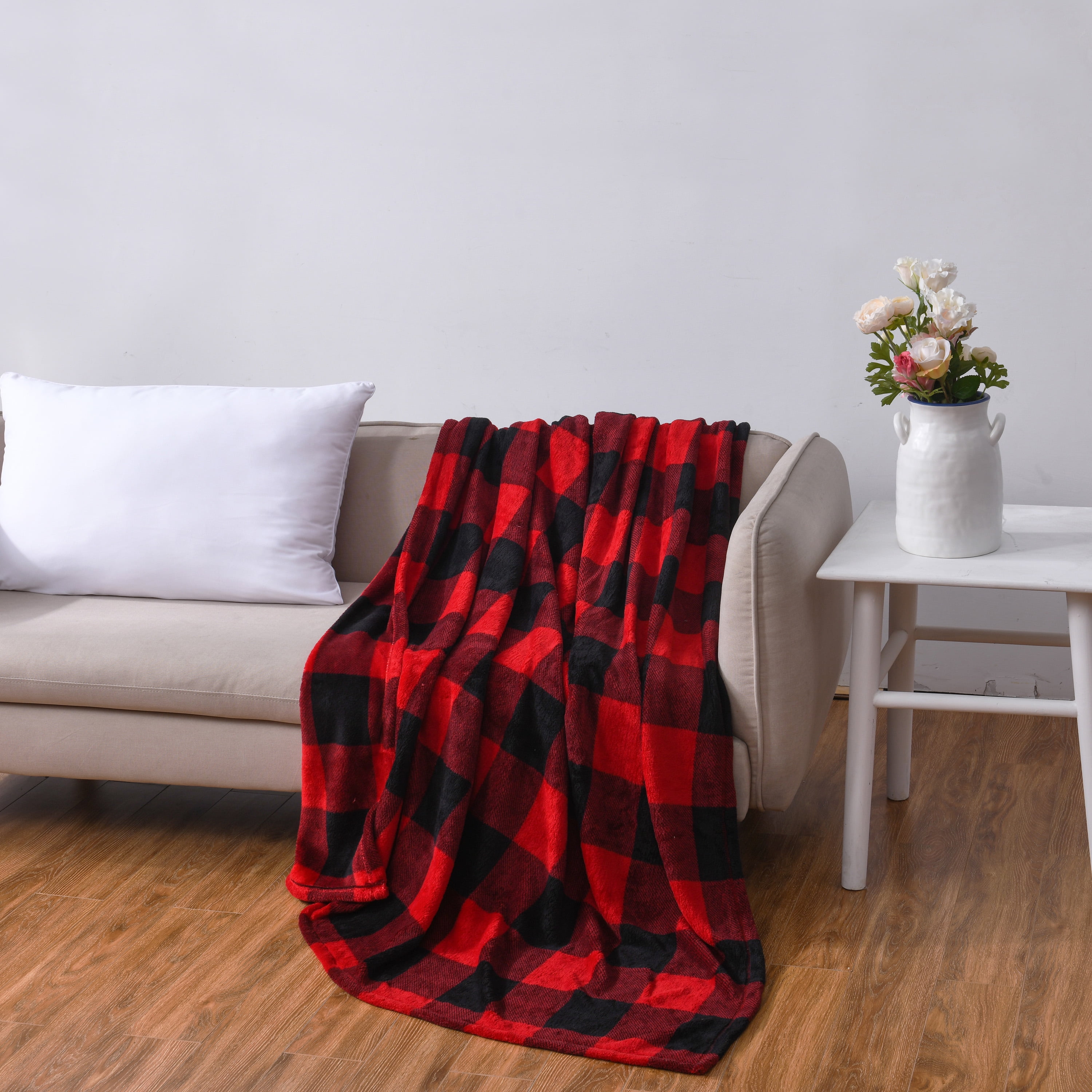 Mainstays Giant Oversized Plush Throw Blanket 60 Inch X 72 Inch