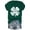 26SHORTST1 Green, variant on Womens Casual St Patrick's Day Shirts Heart Graphic Tees Lucky Shamrock Shirts