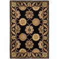 thumbnail image 2 of SAFAVIEH Heritage Collection 4' x 6' Black HG314A Handmade Traditional Oriental Premium Wool Area Rug, 2 of 2