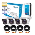 thumbnail image 1 of Kit de Cámaras de Seguridad de 4 Cámaras Hilook Full HD 1080p Bala color Blanco Metálicas Disco Duro 1TB, 1 of 4