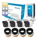 thumbnail image 1 of Kit de Cámaras de Seguridad de 4 Cámaras Hilook Full HD 1080p Bala color Blanco Metálicas Disco Duro 1TB, 1 of 4