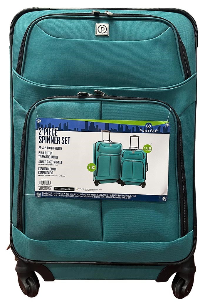 Protege 2 Pc Softside Spinner Luggage Set, 21
