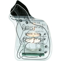Pavilion Gift Company - Home - 6" Mirrored Glass Candle Holder