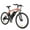 Orange, variant on ZNH Electric Bike Peak 500w Electric Mountain Bike 21-Speed Shifter Adult Ebike 26'' Electric Bicycle for Men Women 36V/10Ah Battery , UL2849,Black