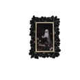 thumbnail image 2 of MMJ Picture Frames Daisy Carved Resin Photo Frame 4x6in Gold Trim Vintage Home Decor for Bedroom, 2 of 7