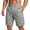 Gray, variant on Resicozy Cargo Shorts for Men Summer Cotton Stretch Casual Shorts with Multi Pockets Outdoor Baggy Cargo Shorts Dark Blue 4XL
