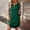 Green, variant on Women's Casual Tennis Dress for Women Solid Lace Splice Sleeve Hollow Round Neck Loose Dress Everyday Easygoing Attire Black M