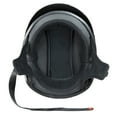 thumbnail image 4 of Raider Motorcycle Half Helmet DOT Approved, Gloss Black, XL, 4 of 5