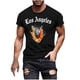 thumbnail image 2 of Tops para hombre, blusas y camisas de manga corta con cuello redondo para hombre, jersey informal con cuello redondo estampado para hombre, pantalones cortos deportivos para fitness, blusa de poliéste, 2 of 5