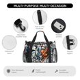 thumbnail image 4 of Disketp Four Running Horses Bolsa de Viaje Tipo Duffle, Bolso de Mano para Fin de Semana para Mujer, Bolsa de Gimnasio Ligera para Hombre, Esencial para Viajes, 4 of 7