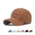 thumbnail image 2 of New Women Men Warm Wool Thicken Baseball Caps Lady Male Autumn Winter Visors Hip-Hop Cap Hat For Women MenOne Size He Qiyong unisex, 2 of 2