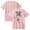 Pink, variant on The Kid LAROI How Does It Feel Cotton T-shirt Women Men Short Sleeve Crewneck Fashion Tee