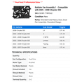 thumbnail image 2 of Radiator Fan Assembly 1 - Compatible with 2005 - 2008 Chrysler 300 2006 2007, 2 of 2