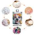 thumbnail image 4 of High-value clear storage jars keep life organized and within reach one sizex2 Groovy Dalmatian Pattern, 4 of 7