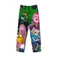 thumbnail image 4 of Adventure Time Men's Pajama Pants With Pockets Fashion Cozy Daily Lounge Sleep Pants Sleepwear Small, 4 of 8