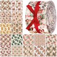 thumbnail image 1 of Rollo de Tela Ganeen 100 Piezas Navidad Vintage 6.5x51 cm, 1 of 5