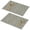 Pioneer Flower Floral, variant on Placemat, Pioneer Flower Floral Print Pattern Place Mats Table Mat Set Of 2, PVC Washable Placemats for Party Kitchen Dining Decoration, 18x12 Inch, Fade Resistant