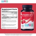 thumbnail image 5 of LIVS Vitamin B-12 Gummy, Extra Strength 1,500 Mcg Daily Supplement – 60 Raspberry Gummies, 5 of 7