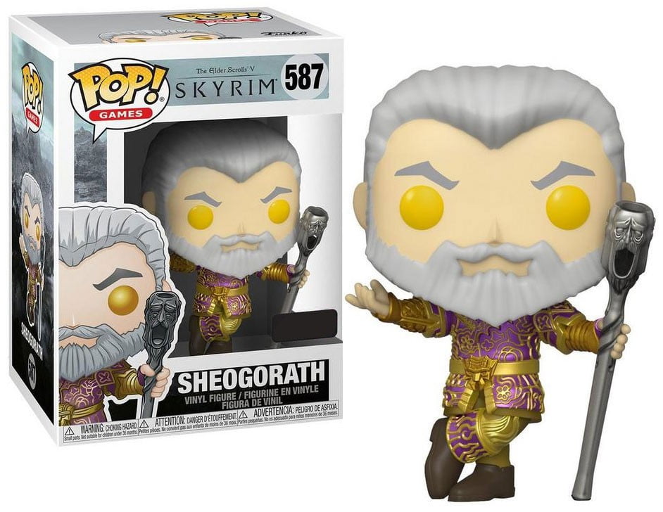 Funko Pop 587 The Elder Scrolls V Skyrim Sheogorath with Wabbajack Exclusive Vinyl Figure