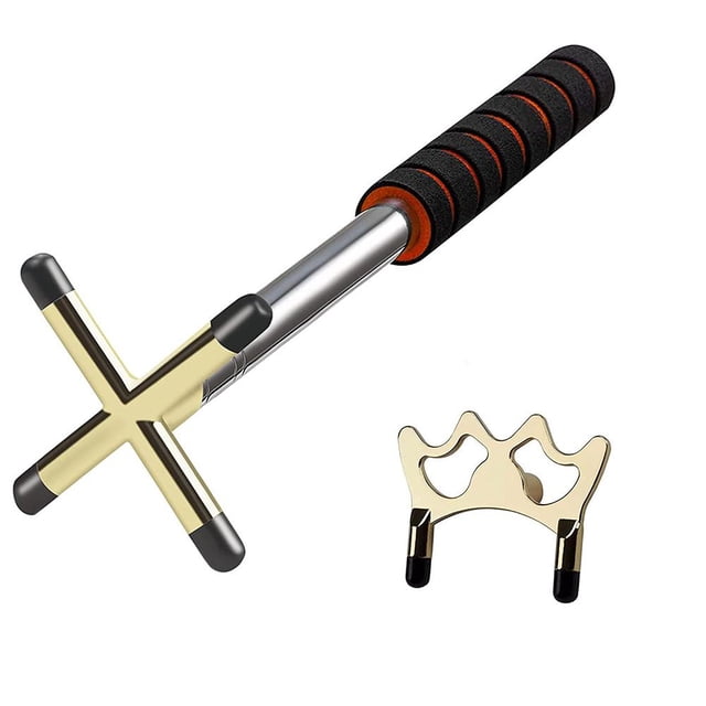 Wmool Rtyweth Retractable Billiard Bridge Stick,Billiards Cue Stick Bridge,Extension Snooker Table Bridge Brass Cues with Bridge Head,Pool