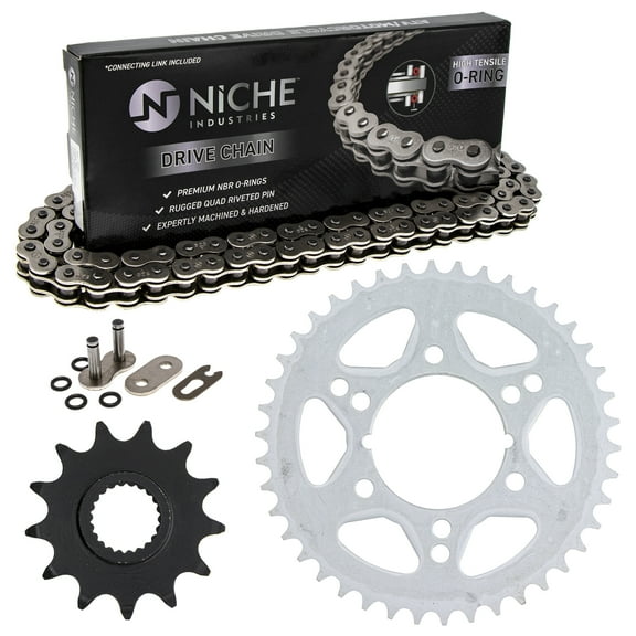 Niche Sprocket Chain Set for Polaris Trail Boss 250 13/42T 520 O-Ring ATV MK1004558