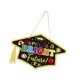 thumbnail image 4 of Kindergarten Felicitaciones de la fiesta Graduación de graduación Decoración Artes de arte Fotographic Prop Novelty colgando placa para el aula, 4 of 8