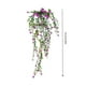 thumbnail image 3 of 3PC Artificial Hanging Flowers, Red Purple Eucalyptus Vines, 3 of 6
