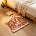 thumbnail image 6 of Christmas Doormat Gingerbread House Christmas Welcome mat, Gingerbread Natural Coir Non-Slip Christmas Doormat Welcome Mat for Front Porch Entryway Outdoor Holiday Home Decor, 6 of 6