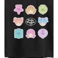 thumbnail image 3 of Polly Pocket - Polly Pocket Grid Cropped Graphic Hoodie, 3 of 5