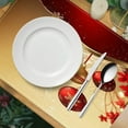 thumbnail image 4 of Eoozwa Christmas Placemats Table Placemats Set of 4 Plastic Seasonal Table Mats Decoration Washable Winter Xmas Holiday Decoration for Home Kitchen Dining Room Gifts,17.72x11.81 in, 4 of 8