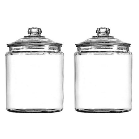 gallon hocking anchor jar heritage hill storage glass