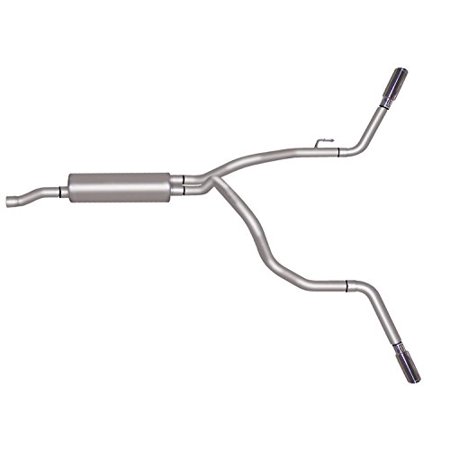 - Gibson Exhaust 66555 GIB66555 06-10 RAM 2500/06-09 RAM 3500 MEGA/QUAD/CREW CAB SHORT BED 5.7L DUAL EXTREME EXHAUST SYSTEM