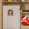 thumbnail image 6 of Linnome Wooden Mouse Hole Fridge Magnet Christmas Refrigerator Sticker Home Wall Ornament, 6 of 6