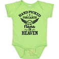 thumbnail image 3 of Inktastic Handpicked for Earth by My Nana in Heaven with Angel Wings Boys or Girls Baby Bodysuit, 3 of 5