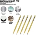 thumbnail image 3 of Glass Cutting Tool Diamond Glass Cutter Carbide Scriber Hard Metal Tile Machine Lettering Pen Engraver Glass Scriber Smile Home, 3 of 9