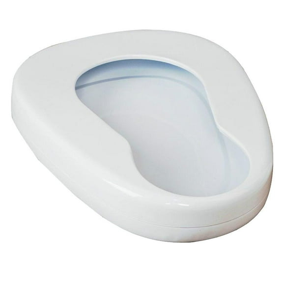 Portable Metal Bedpan for Women Men Elderly Female Male Bedridden Patient Home