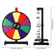 WinSpin 15" Color Prize Wheel 10 Slots Tabletop Spinning Dry Erase ...