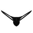 thumbnail image 4 of LowProfile Mens Underwear Open Back Underpants Thong Brief PantiesLowProfile BlackLowProfile L, 4 of 5