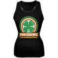thumbnail image 1 of St. Patricks Day - Pub Crawl Black Juniors Tank Top, 1 of 1