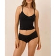 thumbnail image 4 of Pact Organic Cotton Women's Everyday Boy Short Underwear, 4 Pack, 4 of 4