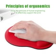 thumbnail image 3 of YUEVE Teal Desk Mats on Top of Desks PadGel With Wrist SupportFor Desktop Ergonomic, 3 of 6
