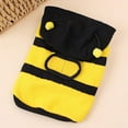 thumbnail image 6 of SPRING PARK Hot Pet Dog Cat Puppy Warm Hoodie Coat Clothes Cute Bee Costume Apparel Outfit, 6 of 7
