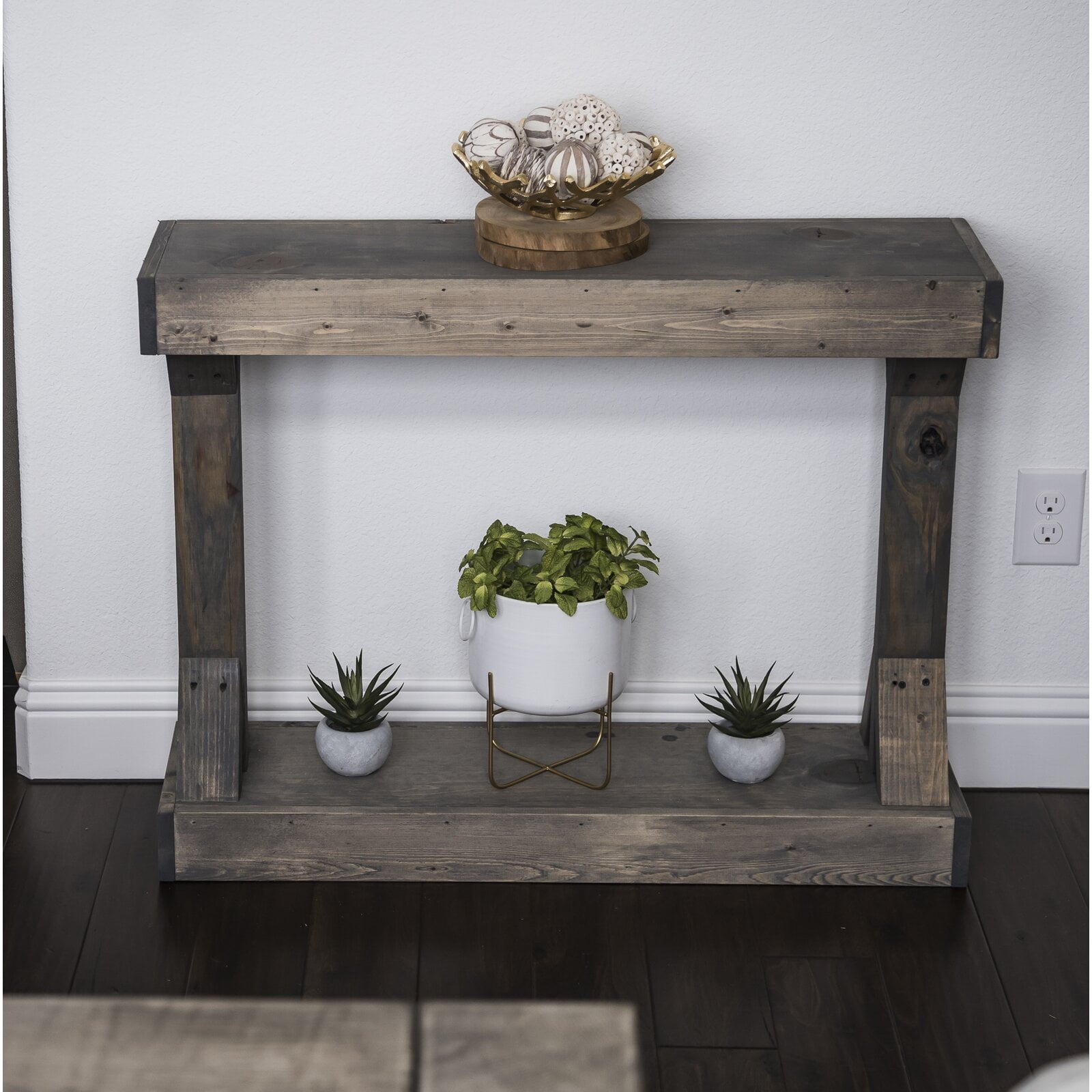 Oleary Solid Wood Console Table Walmart