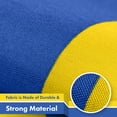 thumbnail image 4 of G128 5 Pack: Ukraine Ukrainian Flag | 4x6 Ft | LiteWeave Pro Series Printed 150D Polyester | Country Flag, Indoor/Outdoor, Vibrant Colors, Brass Grommets, 4 of 6