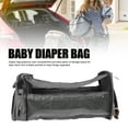 thumbnail image 3 of Baby Diaper Bag Backpack, Multifunction Spacious Main Compartment Multiple Pockets Portable Water Proof Diaper Bag with Sunshade for Nursing Bottle Gray, 3 of 7